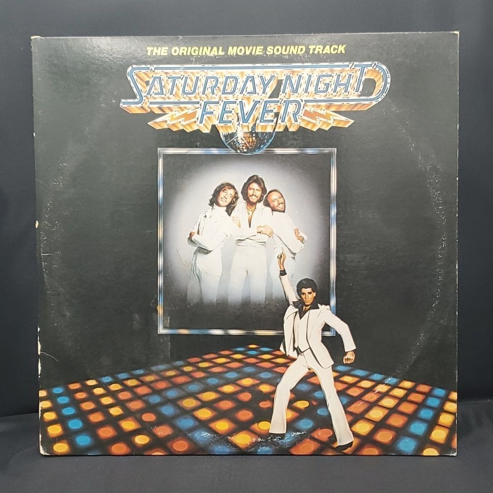 1977 Saturday Night Fever Original Sound Track Double Album Vinyl LP Record